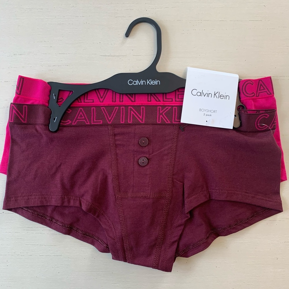 Calvin Klein 2 pack boyshort underwear